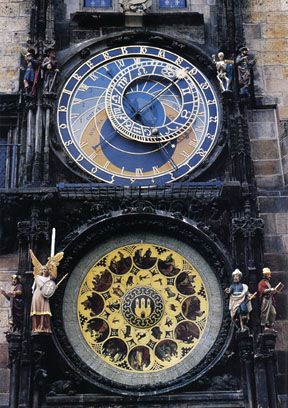 Prague's worldfamous Astronomical Clock